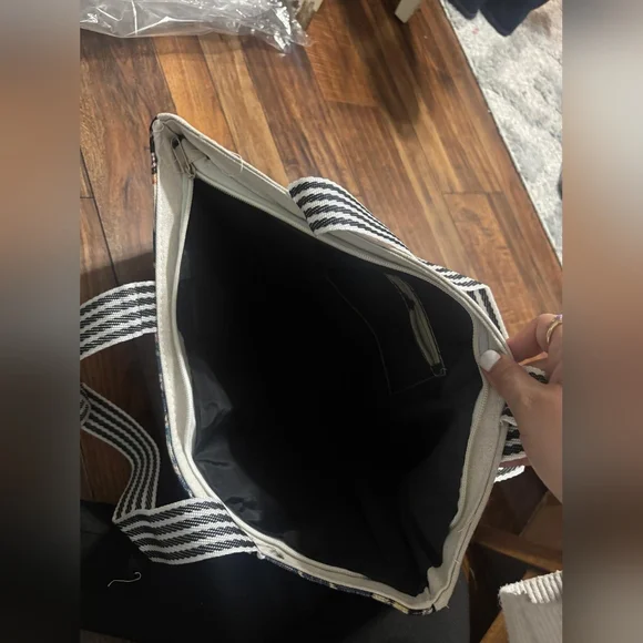 Colorful Deer Print Tote Canvas Bag - Picture 2 of 3